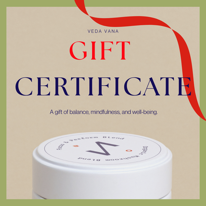 Veda Vana Digital Gift Certificate