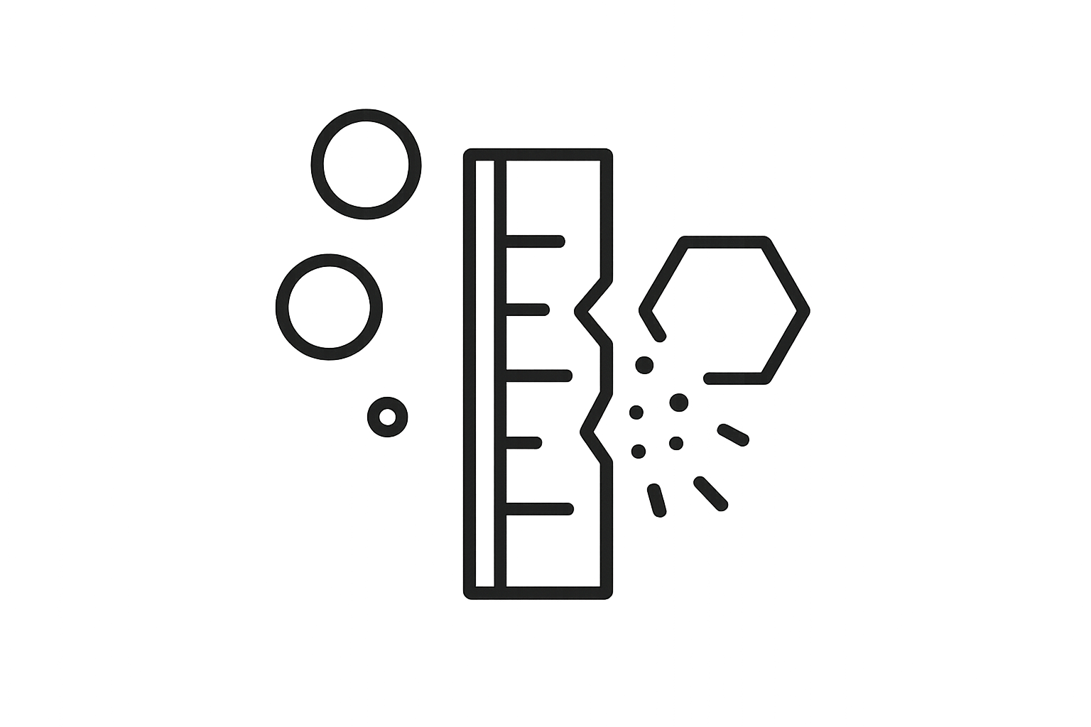 black and white, minimalistic and transparant. like lucide icons